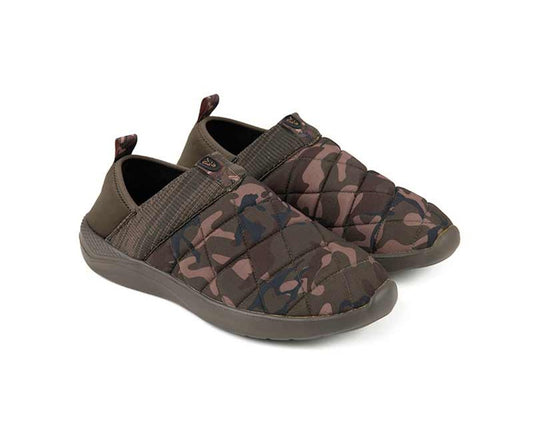 Пантофи за къмпинг Fox Camo/Khaki Bivvy Slippers