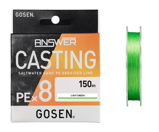 Влакно плетено Gosen Answer Casting PE X8