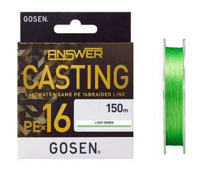 Плетено влакно Gosen Answer Casting PE X16