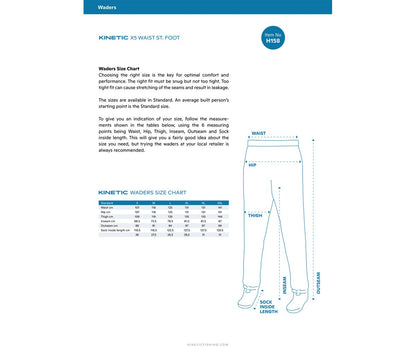 Панталон Kinetic X5 Waist St. Foot