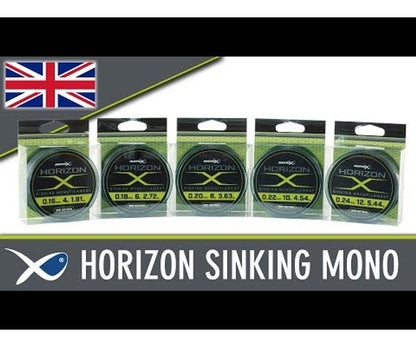 Монофилно влакно Horizon X Sinking Mono