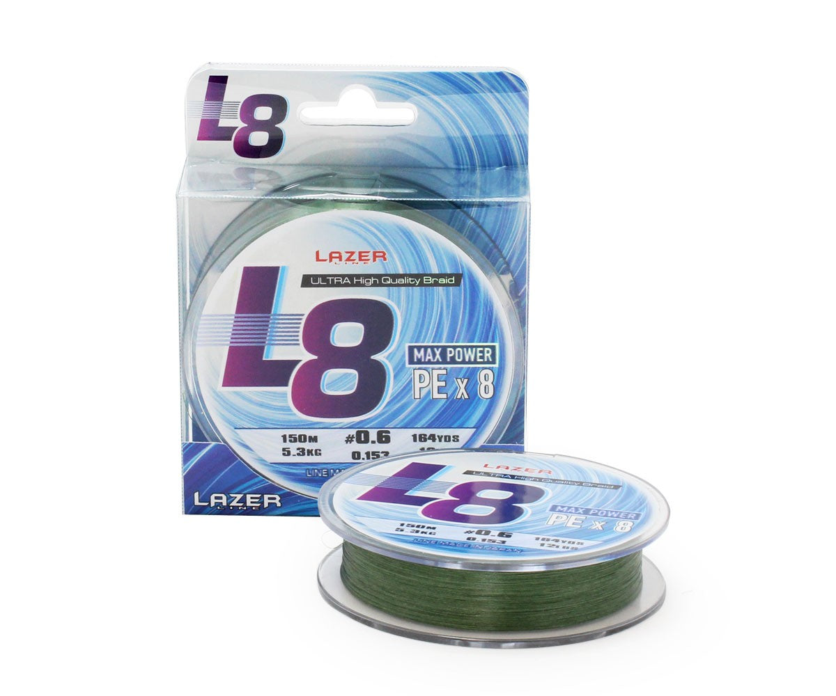 Плетено влакно Lazer PE L8