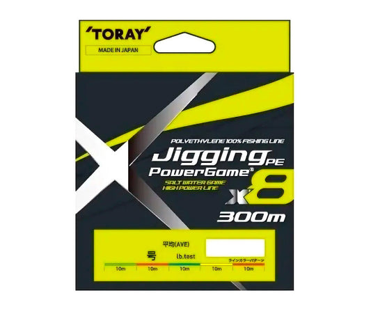 Плетено влакно Toray Jigging PE Power Game X8