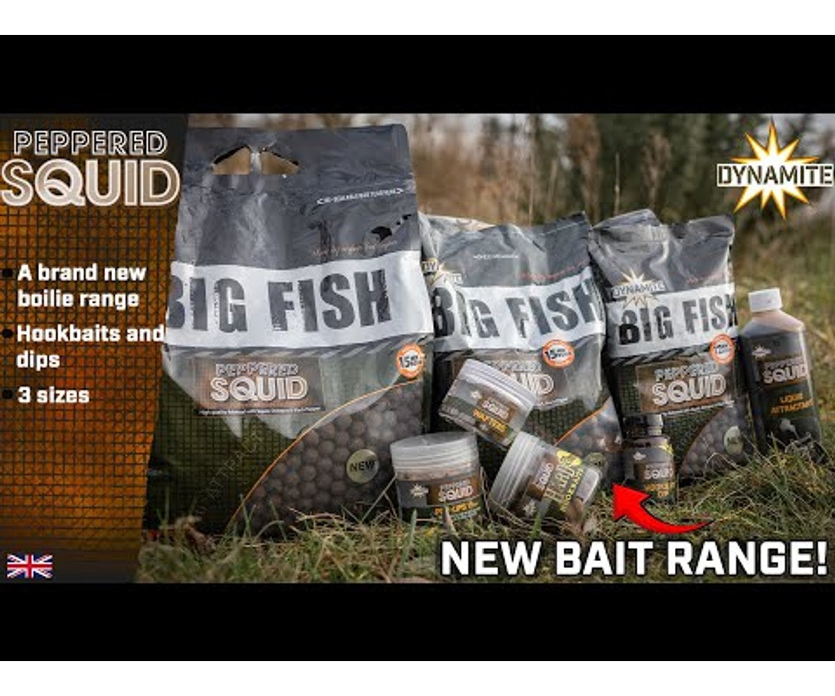 Плуващи топчета DB Peppered Squid Foodbait Pop-Ups