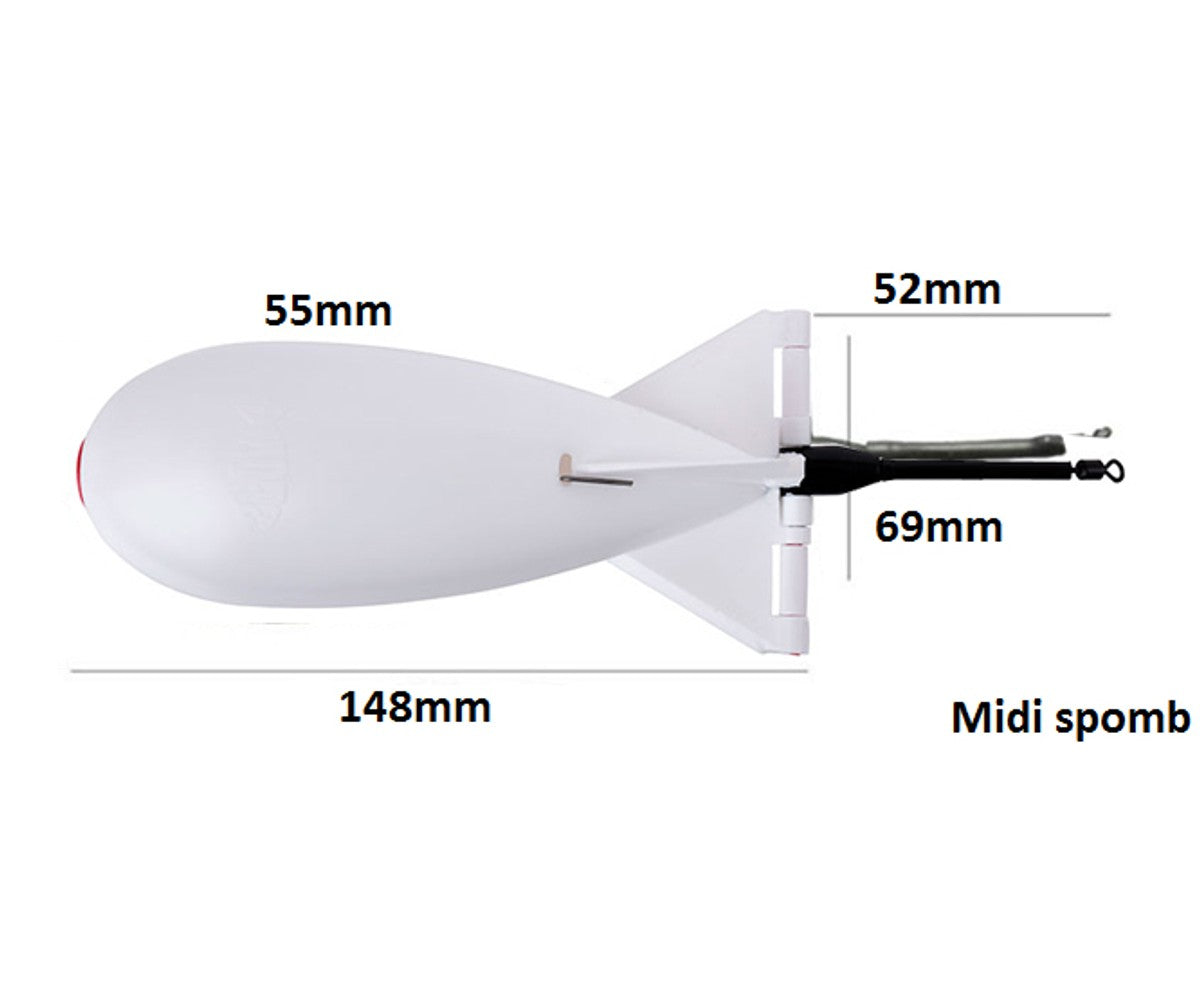 Ракета за захранка Fox Midi Spomb