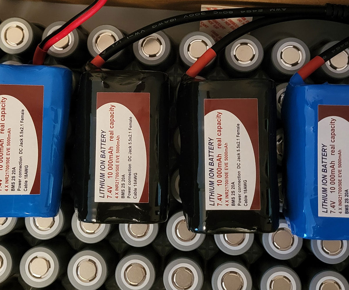 Батерия за лодка за захранка 10000 mAh, 7.4 V