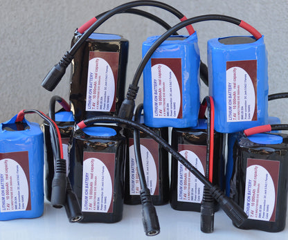 Батерия за лодка за захранка 10000 mAh, 7.4 V