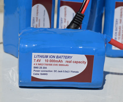 Батерия за лодка за захранка 10000 mAh, 7.4 V