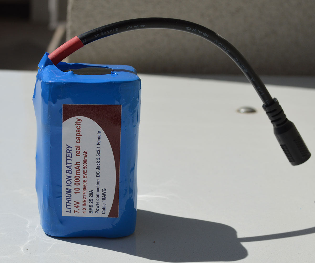 Батерия за лодка за захранка 10000 mAh, 7.4 V