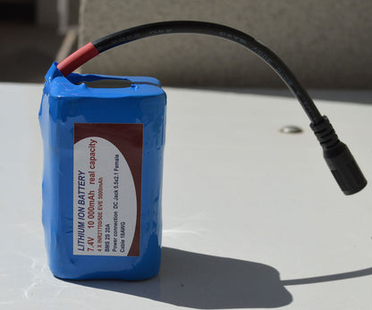 Батерия за лодка за захранка 10000 mAh, 7.4 V
