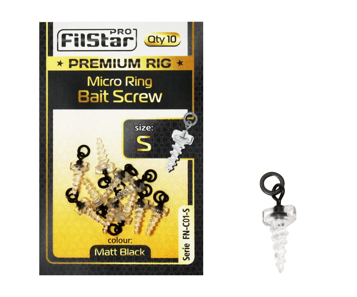 Винт за стръв Premium Rig Micro Ring Bait Screw FN-C01