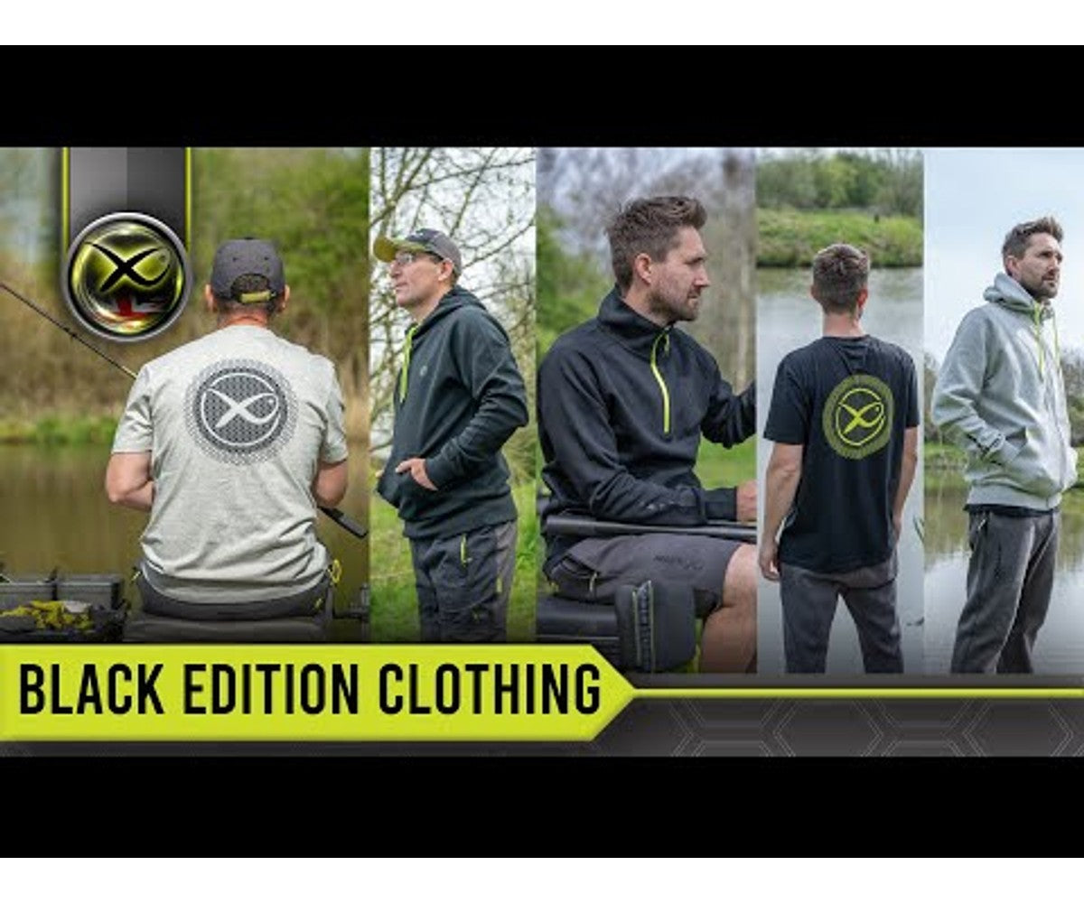 Суичър Matrix Black Edition Full Zip Hoody - Marl Grey / Lime
