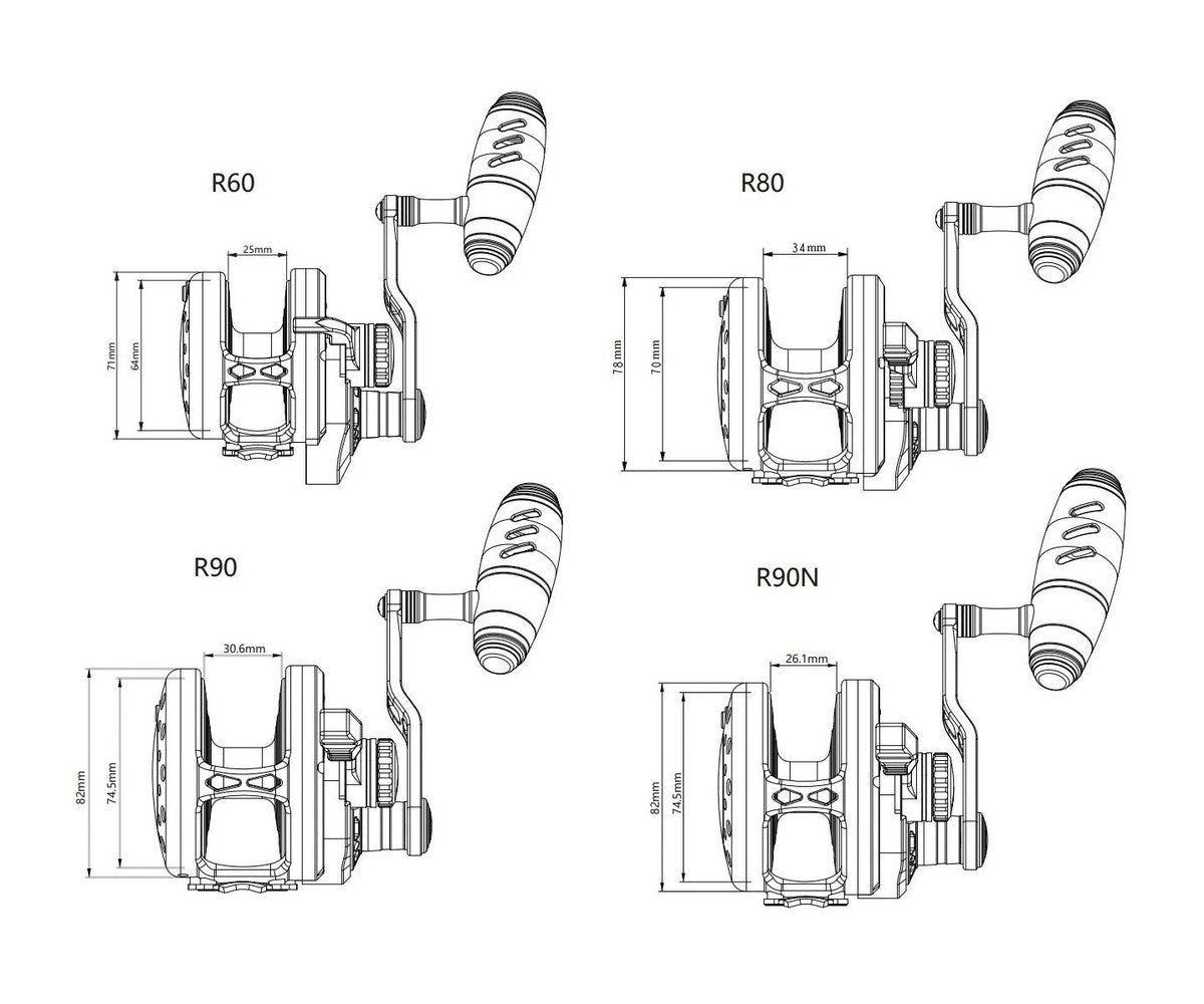 Макара за джиг Maxel Rage