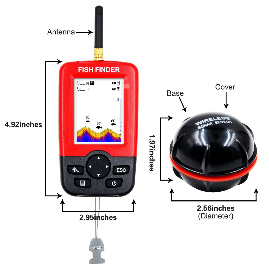 Безжичен сонар Fish Finder xj 01