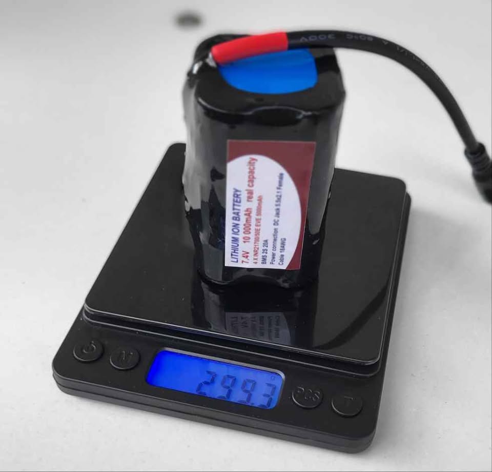 Батерия за лодка за захранка 10000 mAh, 7.4 V