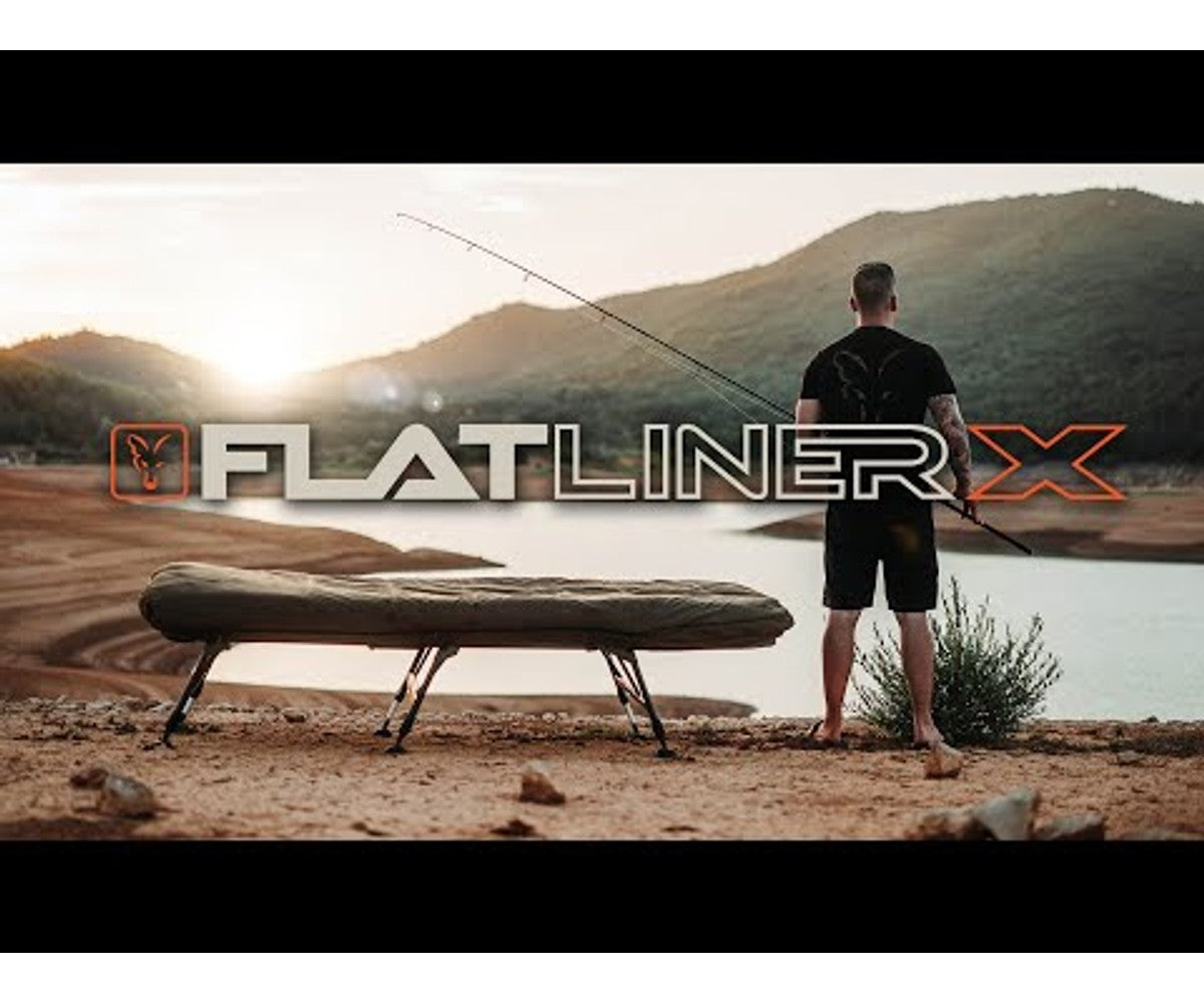 Легло със спален чувал Fox Flatliner X System
